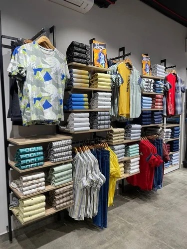 Retail garment display rack